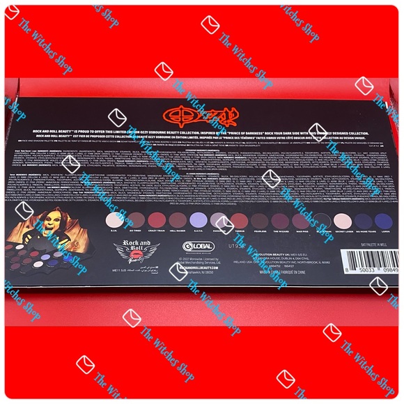 Rare and New Ozzy Osbourne Bat make up palette! - Picture 2 of 2